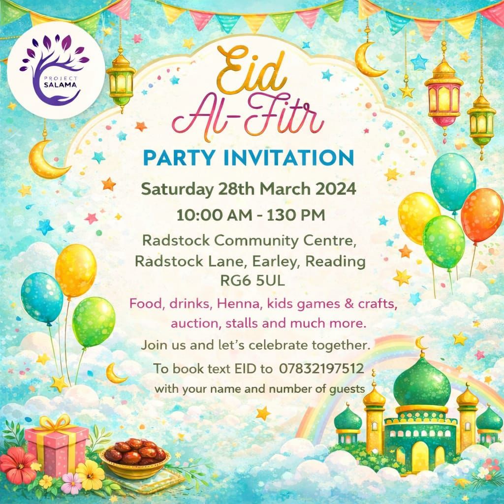 Eid Al-Fitr Party promotional poster