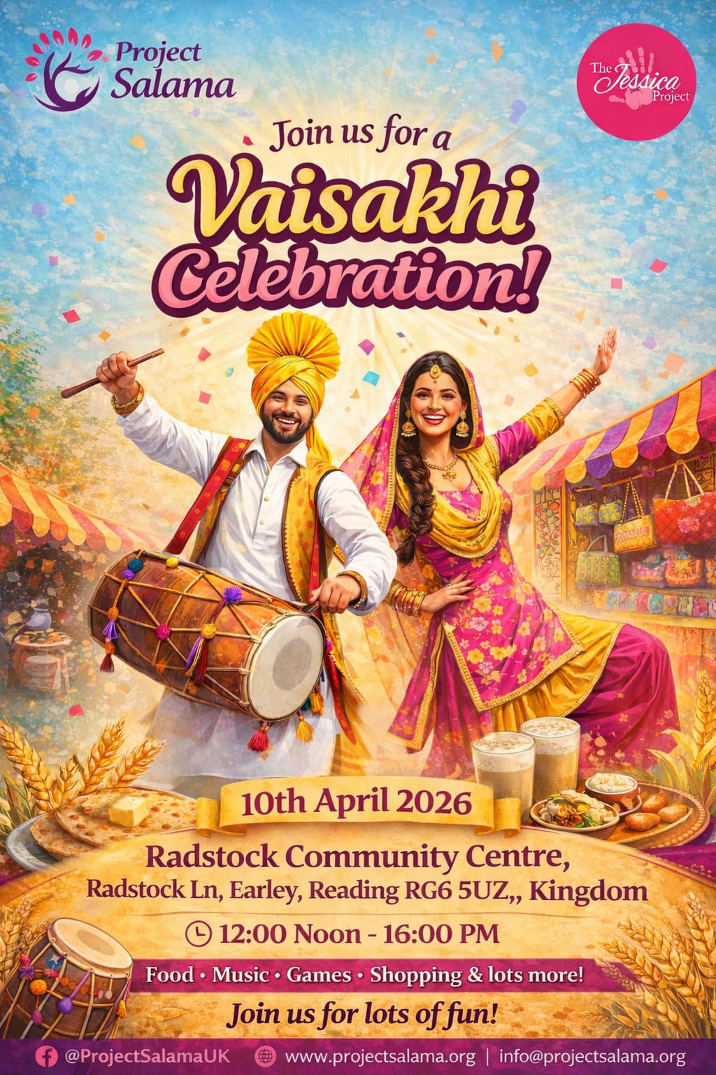 Vaisakhi Celebration promotional poster
